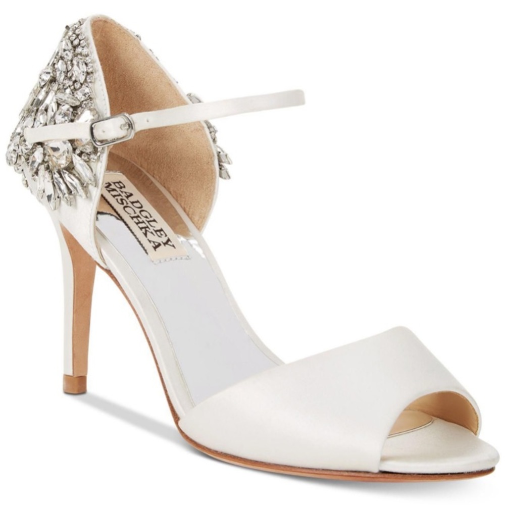 Badgley Mischka bridal heel